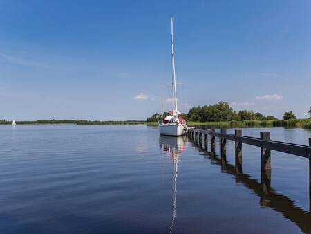 Sailing boat in the Noorddiep - Landal Waterresort Blocksyl