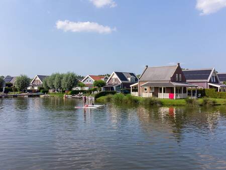 Holiday homes on the water at Landal Zuytland Buiten holiday park