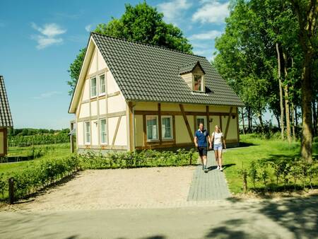 Detached "half-timbered house" in South Limburg at the Landal de Waufsberg holiday park