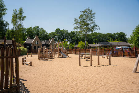 The large playground at the De IJsvogel holiday park