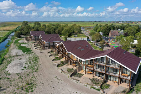 Apartment buildings on the holiday park MarinaPark Beach Resort Soal