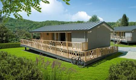 Chalet type "Pike" on the small-scale holiday park Moulin de Hotton in the Ardennes