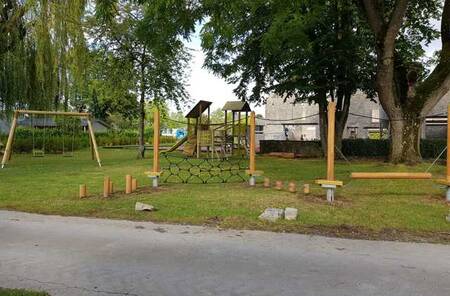 Playground on the small-scale holiday park Moulin de Hotton