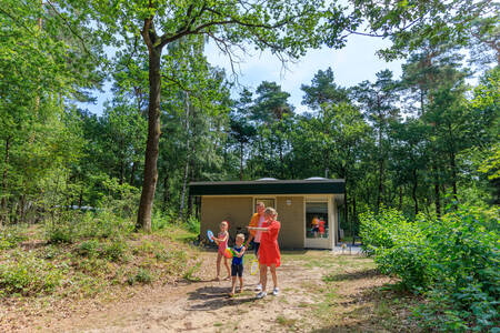 Family at a holiday home at holiday park RCN De Noordster