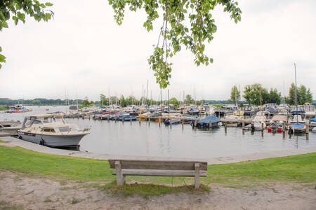 The marina of holiday park RCN Zeewolde