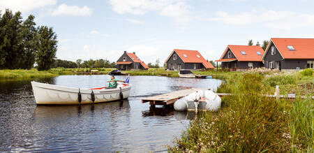 Holiday homes on the water at holiday park RCN de Potten