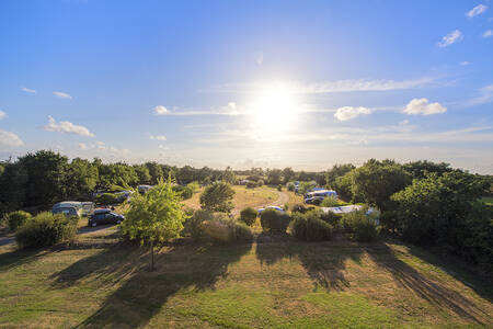 Camping field at holiday park RCN la Ferme du Latois