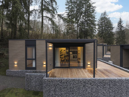 Detached holiday home with covered terrace at the holiday park Resort Walsdorf