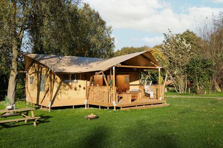 Safari tent at holiday park Resort de Parel