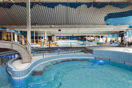 The indoor pool of the Roompot Beach Resort holiday park