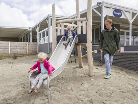 Playground at the reception of Roompot Beach Villas Hoek van Holland