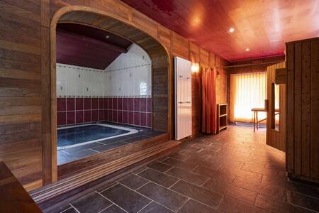 The wellness center at the Roompot Château des Marais holiday park