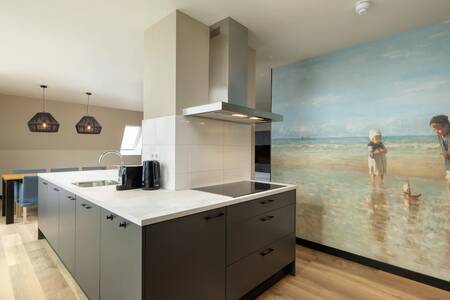 Kitchen in an apartment at Roompot De Graaf van Egmont