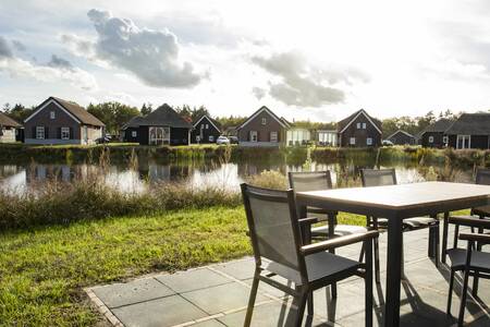 View from the terrace of a holiday home at the Roompot De Heihorsten holiday park