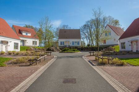 Holiday homes in a cozy lane at the Roompot Ferienresort Bad Bentheim holiday park
