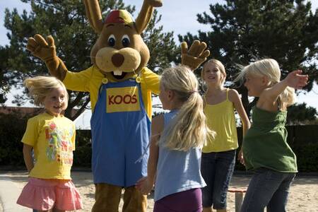 The Koos rabbit entertainment program of the Roompot Hof Domburg holiday park