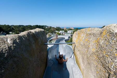 Roompot Le Ranolien has a beautiful aqua park with water slides