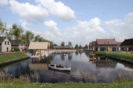 Holiday homes on the water at the Roompot Park Veerse Kreek holiday park
