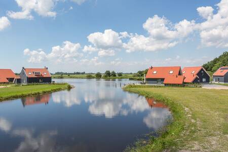 Beautiful detached holiday homes on the small-scale Roompot Waterpark Langelille