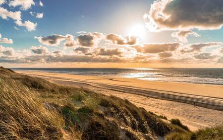 The North Sea beach near Résidence Terschelling