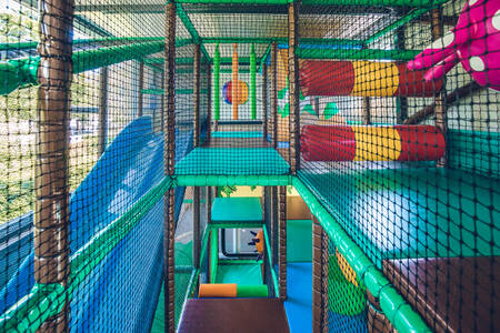 A look at the indoor playground of holiday park Ackersate