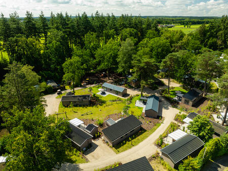Aerial photo of the Veluwepark de Bosgraaf holiday park