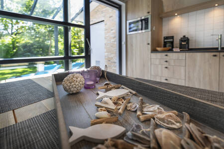 Kitchen of Beach Villa at Bungalow Park Campanula