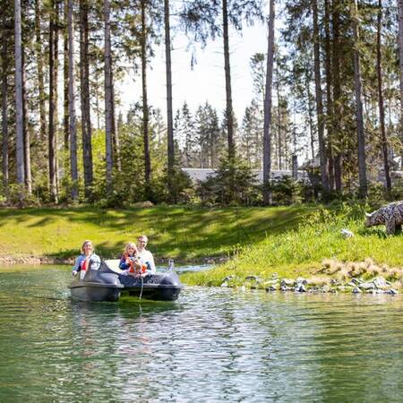 Rent a pedal boat at Park Allgäu