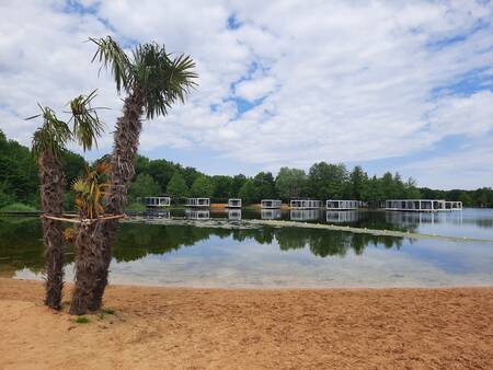 Holiday homes type "Cube" on the water at holiday park BreeBronne