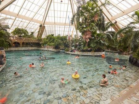 Aqua Mundo, the subtropical swimming pool of holiday park De Eemhof